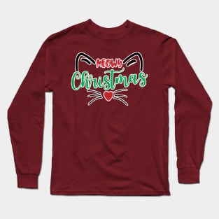 Meowy Christmas! Long Sleeve T-Shirt